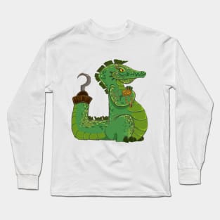 Pirate Crocodile Long Sleeve T-Shirt